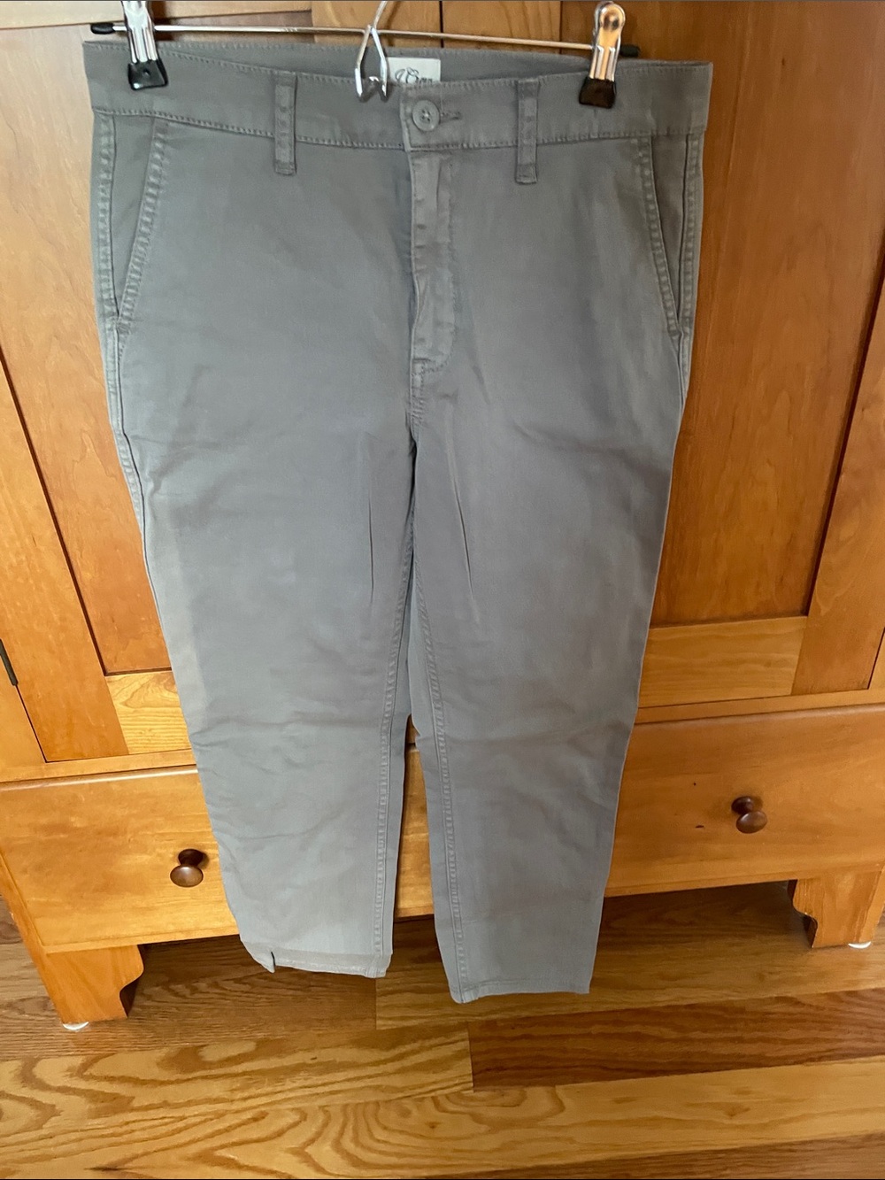 J Crew Women's Casual Chino Pants - Gray
